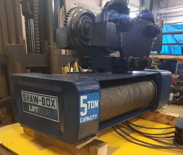 Electric wire rope hoist used eqiupment